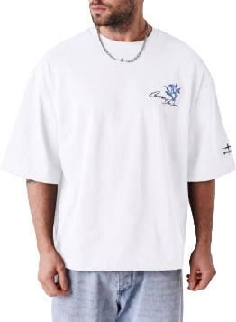 Project x Paris Project X Paris T-shirt Floral Wit