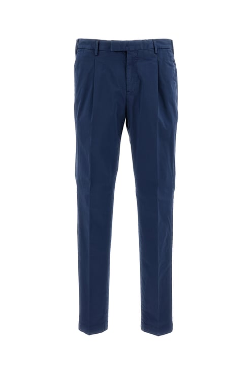PT01/PT05 Slim-Fit Stretch Cotton Gabardine Trousers with Tailored Design