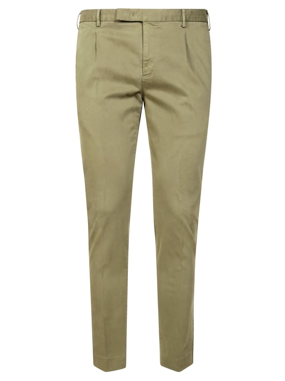 PT01/PT05 Tailored Slim-Fit Pants with Front Pleats