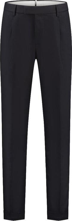 PT Torino Master,  Pleat, Diagonal Pockets, Flap Back Pockets, Turn-up