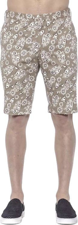 PT Torino PT Torino Beige Cotton Men Bermuda Shorts