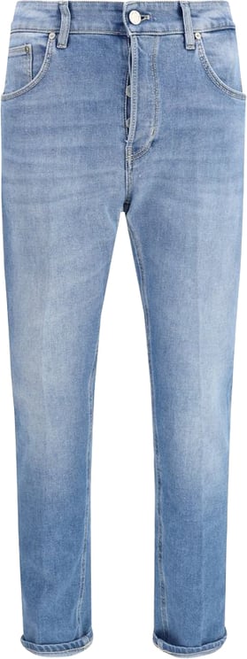 PT Torino PT Torino Blue Cotton Slim Fit Jeans