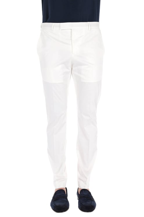 PT Torino Dieci Model Cotton Twill Trousers