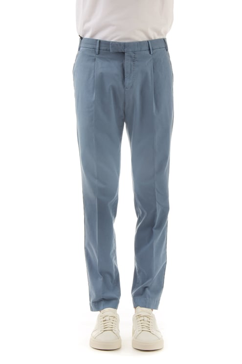 PT Torino Delavé Stretch Cotton Master Fit Trousers