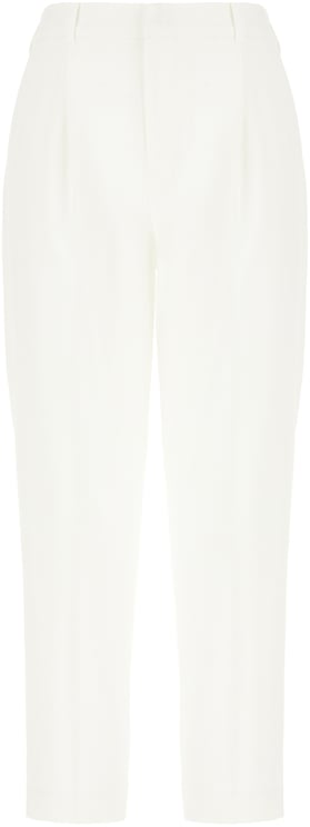 PT Torino Pt Torino White stretch polyester pants