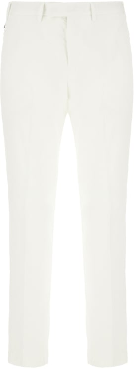 PT Torino Pt Torino White stretch lyocell blend pants