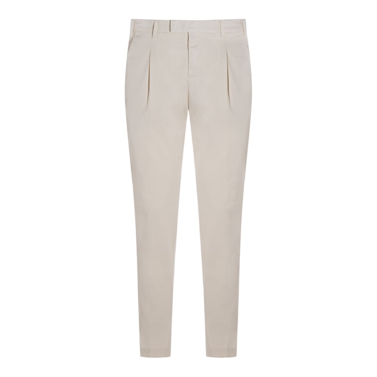 PT Torino Classic Tailored Trousers With Straight Leg Cut And Subtle Stitching