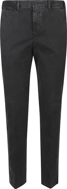 PT Torino Master Flat Front Pants Black