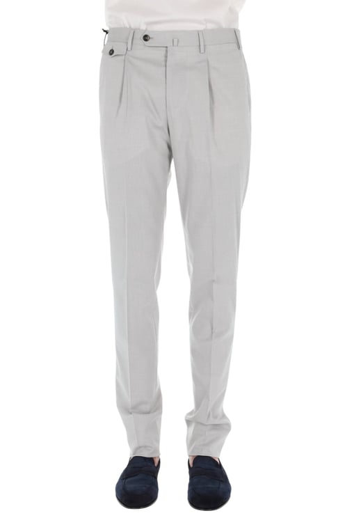 PT Torino Gentleman Fit Wool-Viscose Formal Pants
