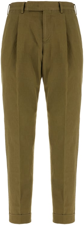 PT Torino Pt Torino Military green cotton blend pants