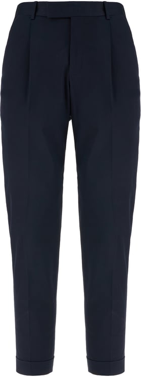 PT Torino Pt Torino Navy blue stretch cotton pants