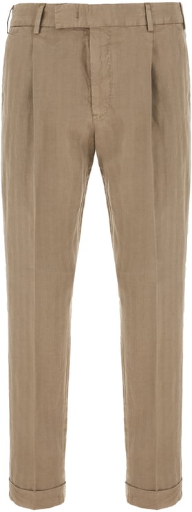 PT Torino Pt Torino Camel lyocell blend pants