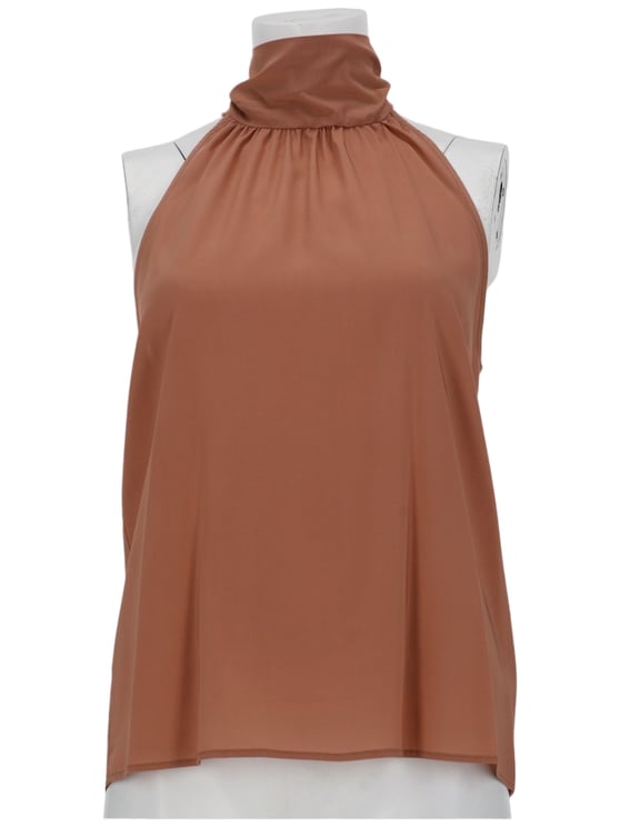 PT Torino Anita Viscose-Blend High Neck Top