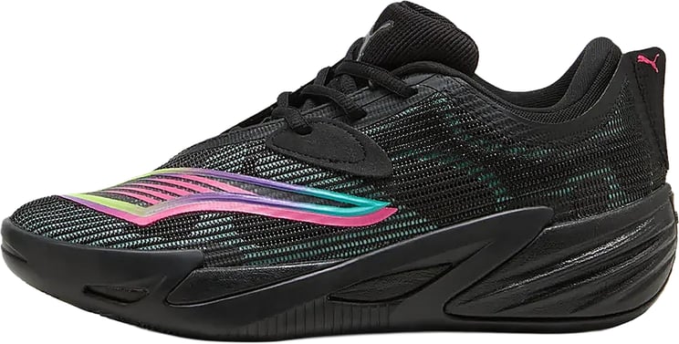 Puma Puma All-Pro NITRO 2 Basketbalschoen Zwart/Mint