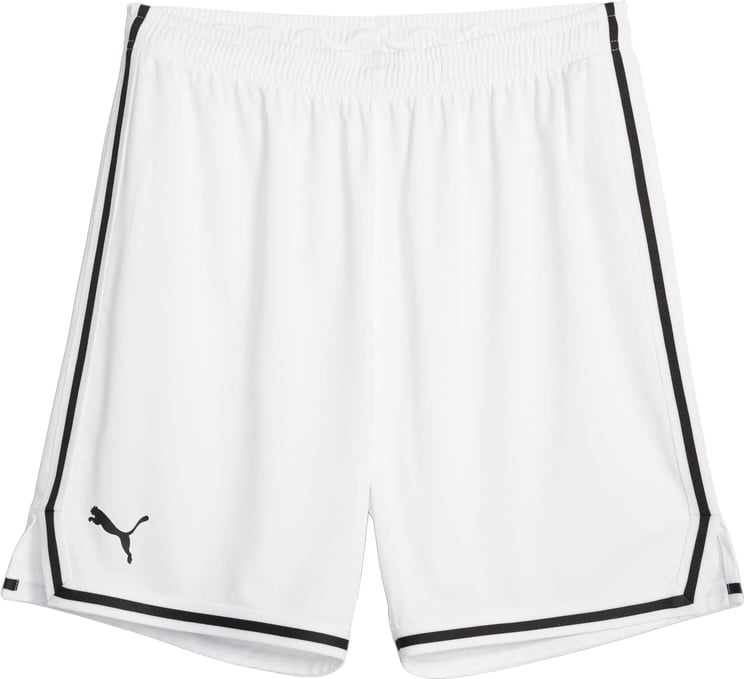 Puma Puma Hoops Basketbal Short Heren Wit