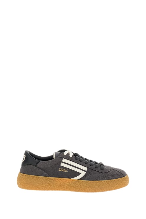 Puraai Gray 1.01 Vintage Vegan Leather Sneakers