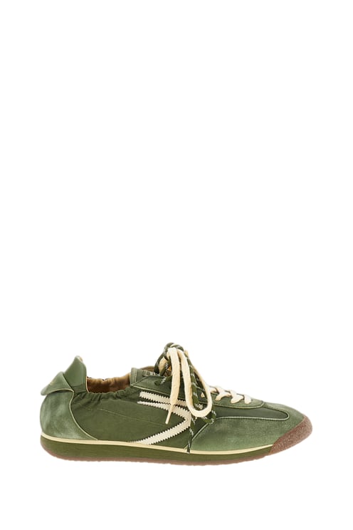 Puraai Green 6.02 Panther Nylon Sneakers