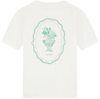 Pure Path Pure Path Embroidered Vase T-Shirt