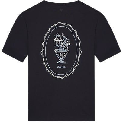 Pure Path Pure Path Embroidered Vase T-Shirt