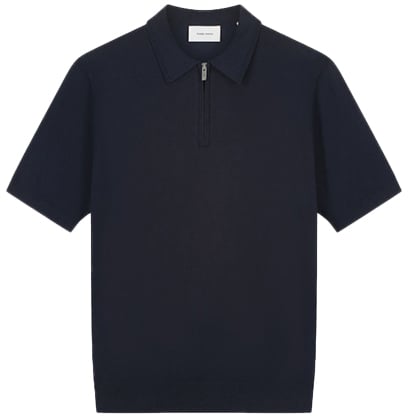 Pure Path Pure Path Zip Knitted Polo