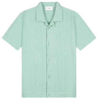 Pure Path Pure Path Structured Dobby Weave Shortsleeved Shirt