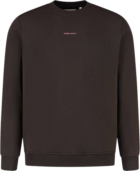 Pure Path Pure Path Loose Fit Hoodie LS Sweaters