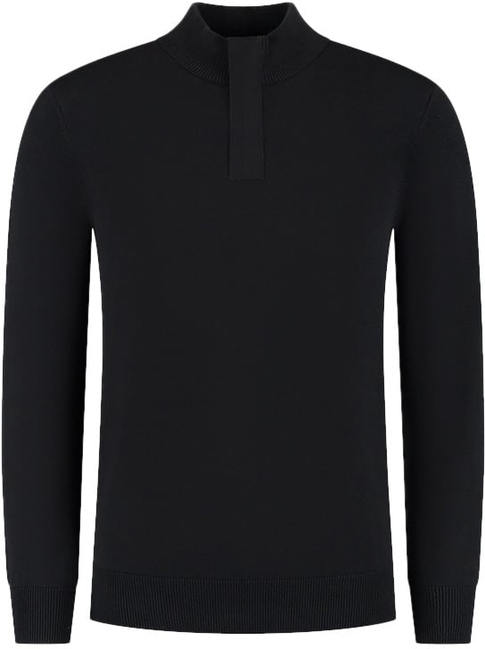 Pure Path Pure Path Regular Fit Half Zip Knitwear
