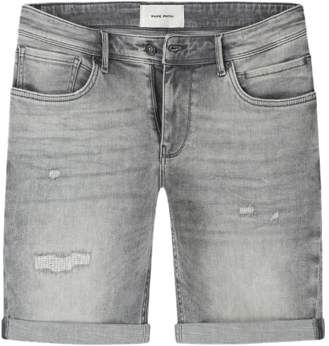 Pure Path Pure Path The Steve Slim Fit Denim Shorts