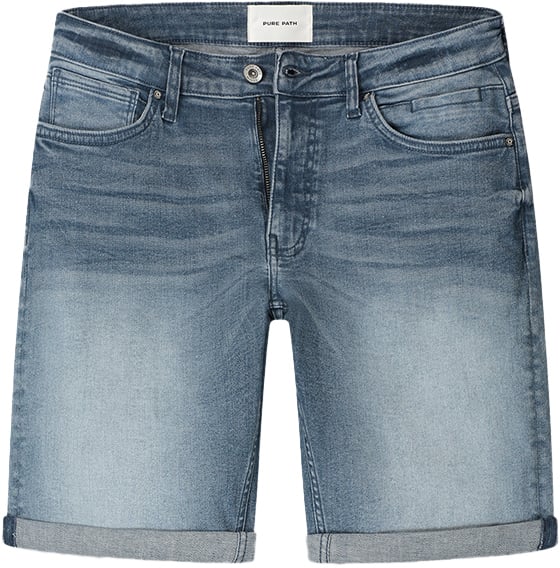Pure Path Pure Path The Miles Slim Fit Denim Short