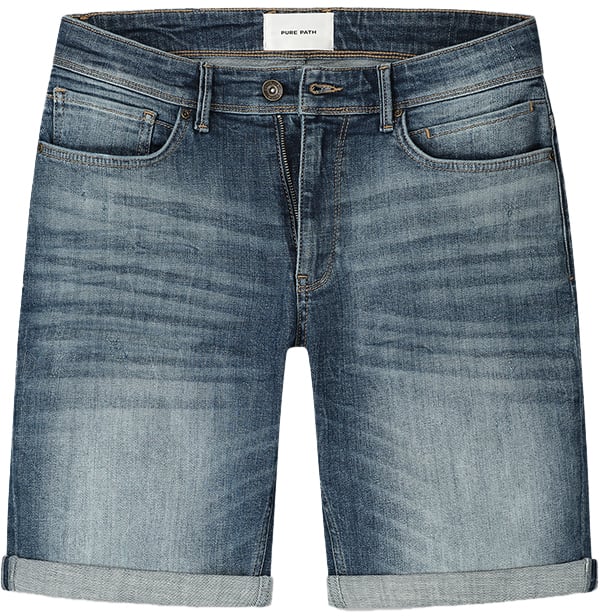 Pure Path Pure Path The Miles Slim Fit Denim Short