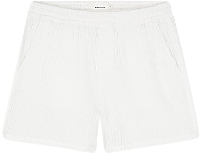 Pure Path Pure Path Structured Dobby Weave Shorts