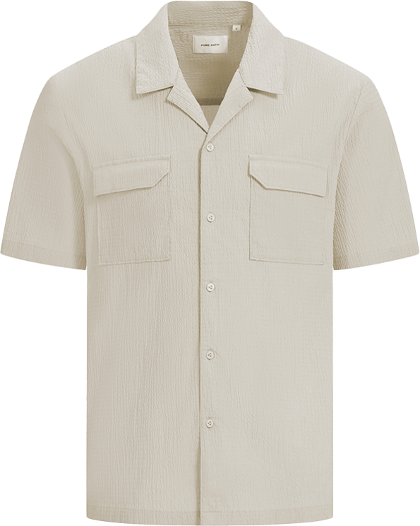Pure Path Pure Path Regular Fit Shortsleeve Shirts