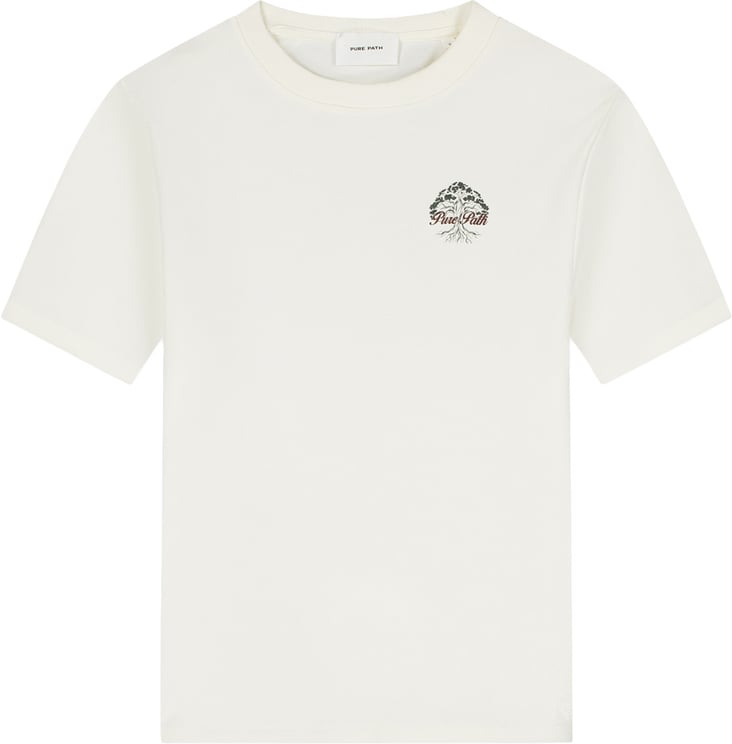 Pure Path Pure Path Rooted Tree T-shirt 26030102 Ecru 54