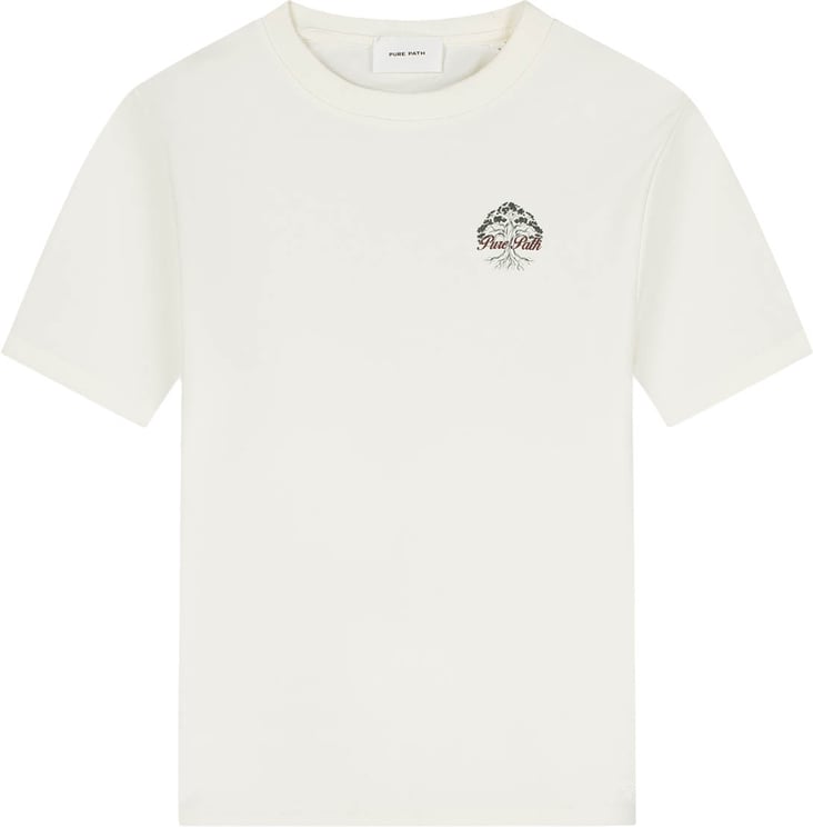 Pure Path Pure Path Rooted Tree T-shirt 26030102 Ecru 54