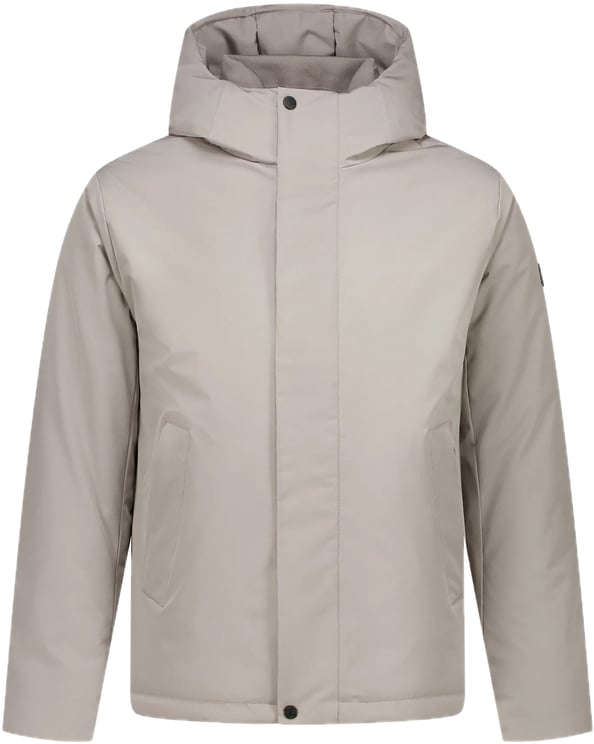 Pure Path Short Parka Jacket 25030409 Grey