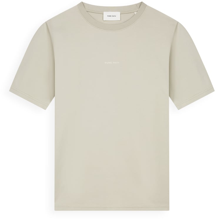 Pure Path Pure Path Mansion T-shirt 26010110 46 Sand