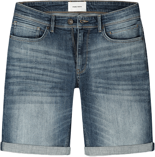 Pure Path Pure Path The Miles Slim Fit Denim Short