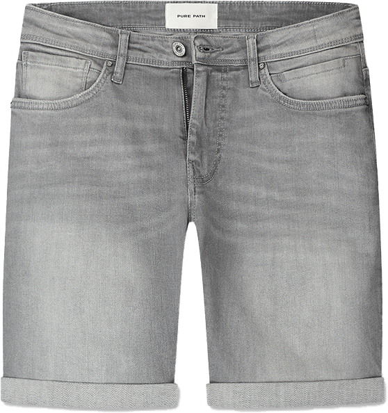 Pure Path Pure Path The Steve Slim Fit Denim Short