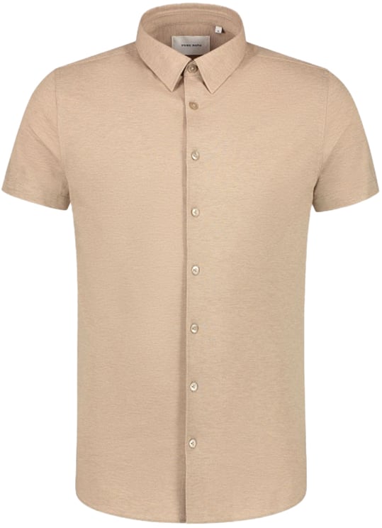 Purewhite Purewhite Pique Shortsleeve Button Up Shirt