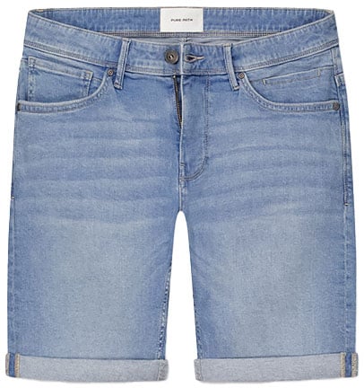 Purewhite Purewhite The Steve Slim Fit Denim Short
