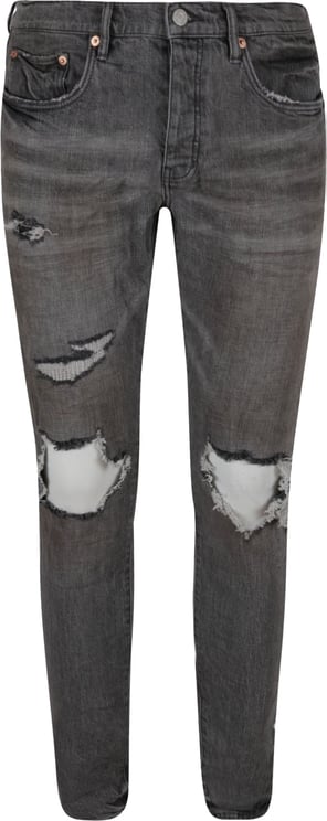 Purple Brand Faded Black Slim Fit Jeans