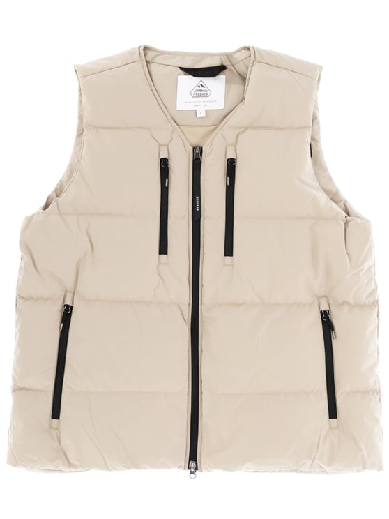 Pyrenex Light Beige Solace Recycled Polyester Vest