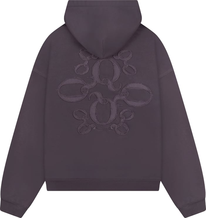 Quotrell Mike Acid Wash Zip Hoodie | Acid Grey