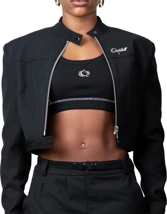 Quotrell Aria Jacket | Black/white