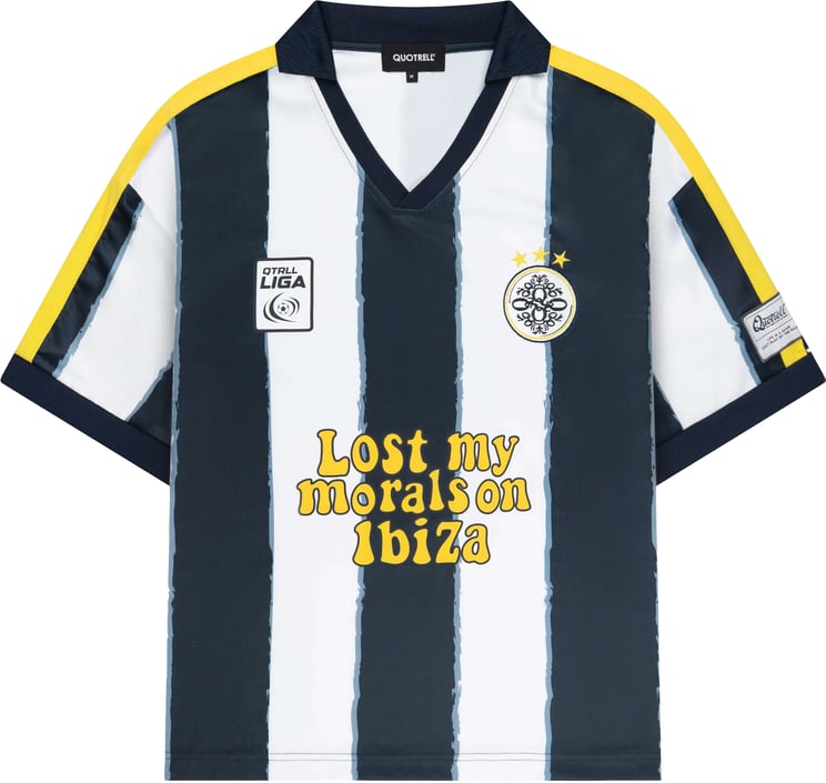 Quotrell Ibiza Jersey | Navy/white
