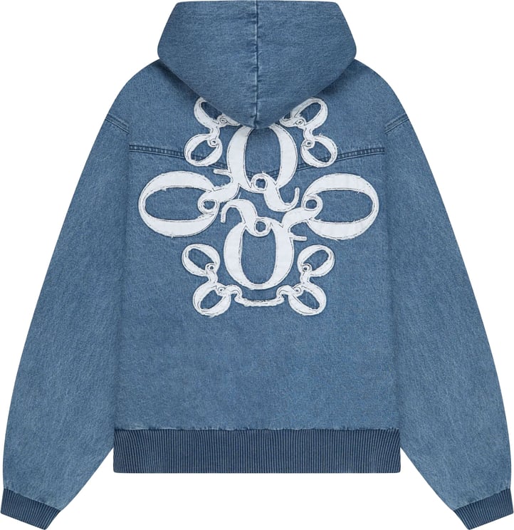 Quotrell Nasir Denim Jacket | Washed Blue