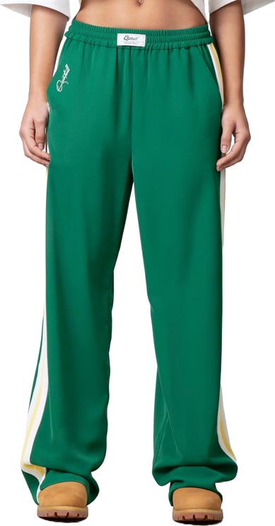 Quotrell Eva Pants | Green/yellow