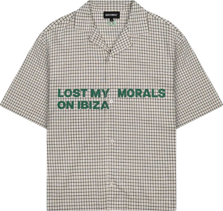 Quotrell Morals Shirt | White/green