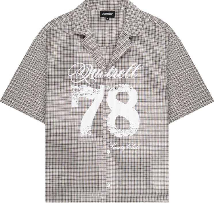 Quotrell 78 Shirt | Beige/white