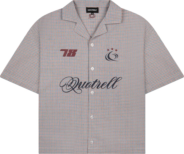 Quotrell Formento Shirt | Pink/blue